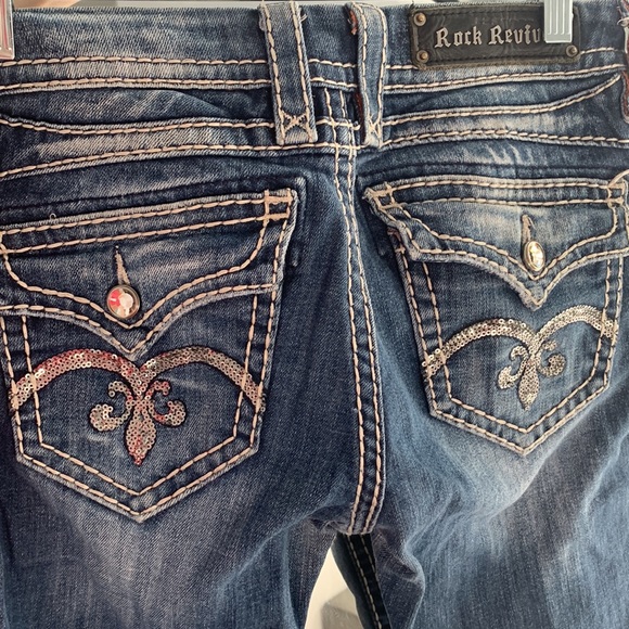 Rock revival jeans!! - Picture 3 of 3